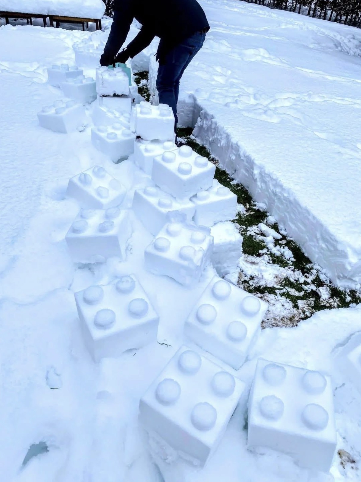 lego snow